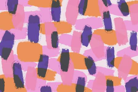 Layered Purple Strokes Pattern