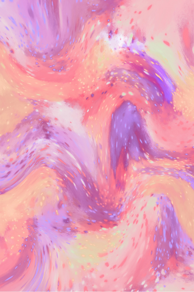 Pastel Space Pattern von Treechild