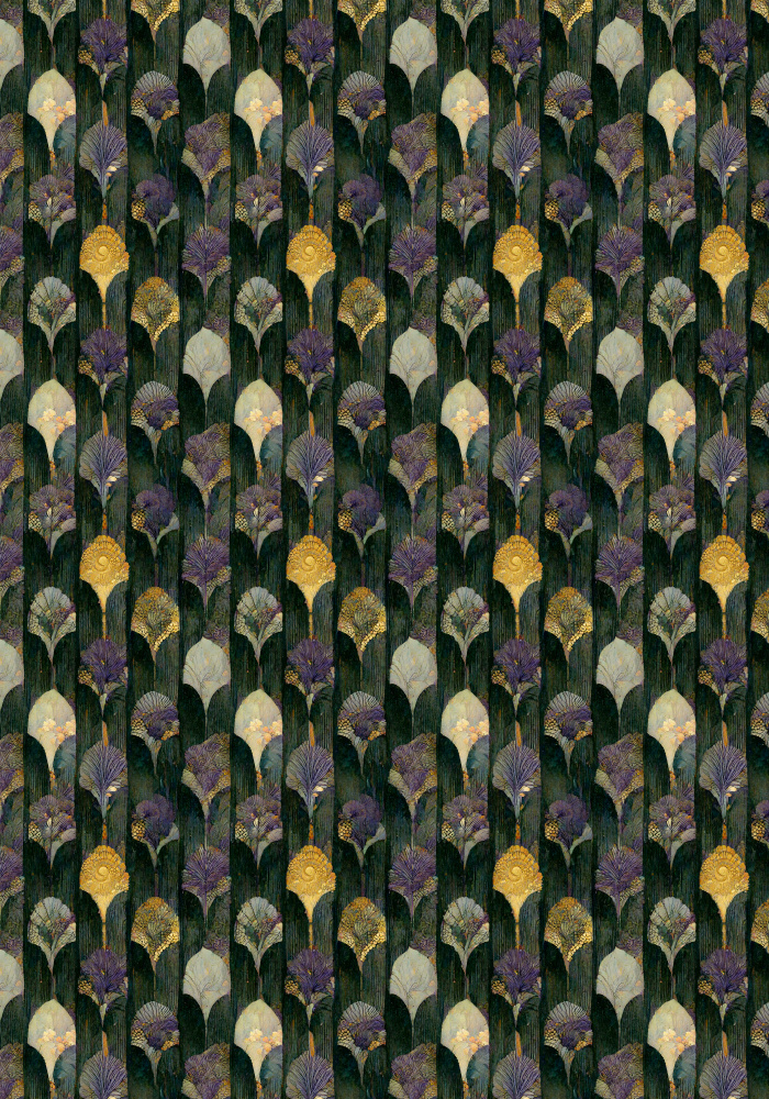 Romantic Ginko Pattern von Treechild