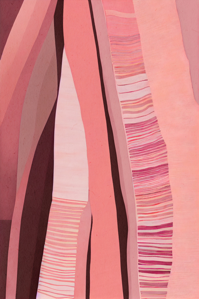 Pink Layers von Treechild