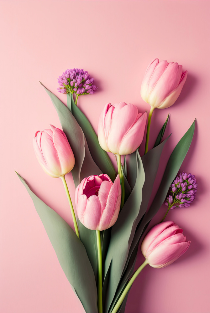 Pink Tulips von Treechild