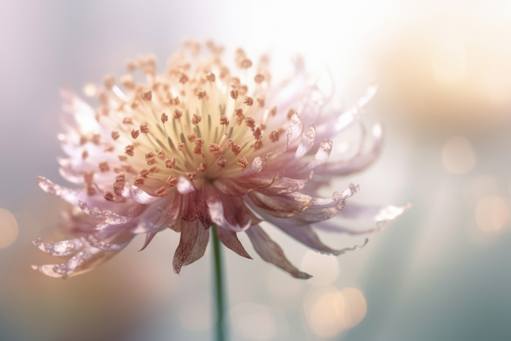 Gentle Pink Flower von Treechild