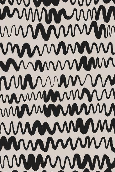 Black Waves Pattern