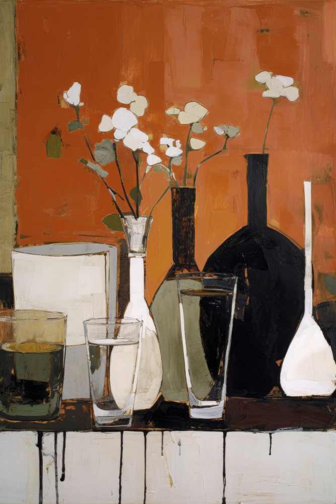 Stilllife With Glasses And Bottles von Treechild