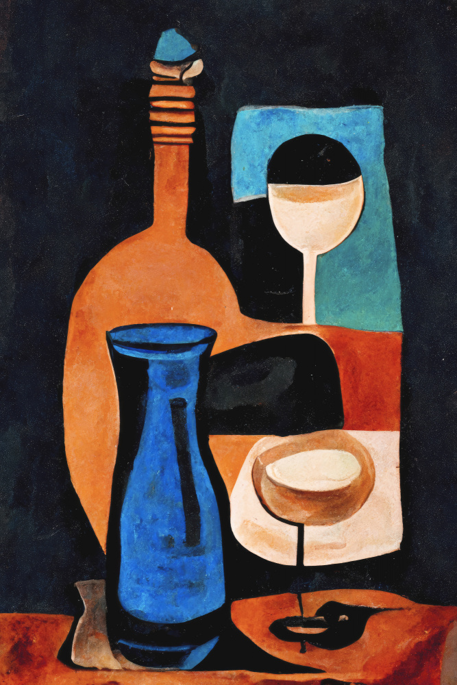 Still Life With Wine von Treechild