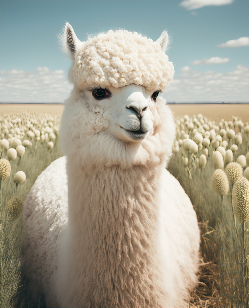 Cute Llama von Treechild