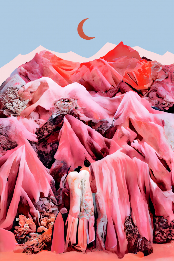 Textile Mountains von Treechild