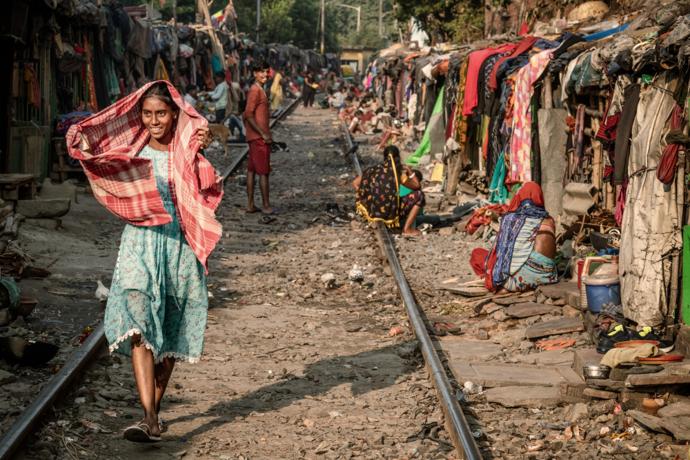 Ahiritola slum von Trevor Cole