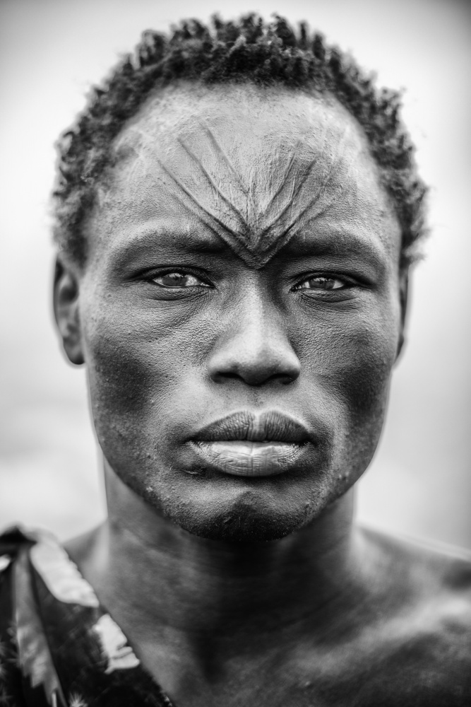 The face of the Mundari von Trevor Cole