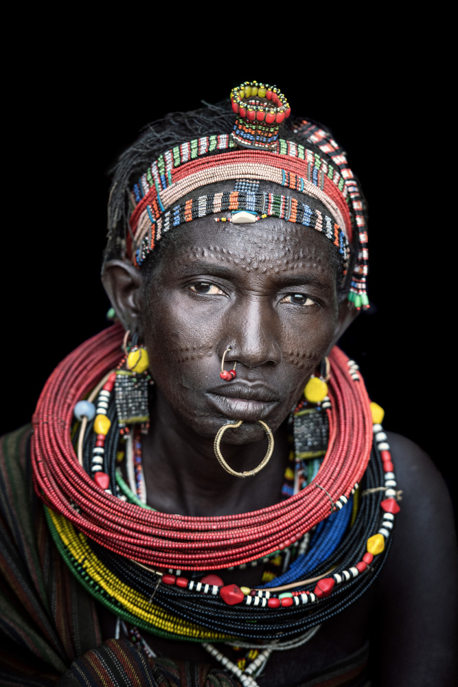 Toposa tribes woman von Trevor Cole