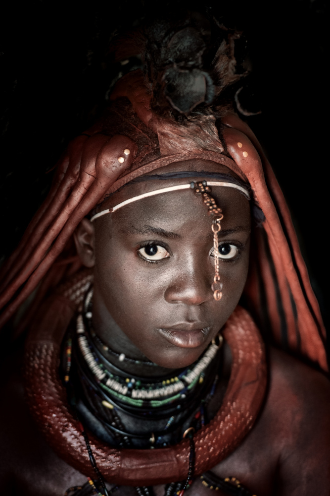 Himba girl, Epupa von Trevor Cole