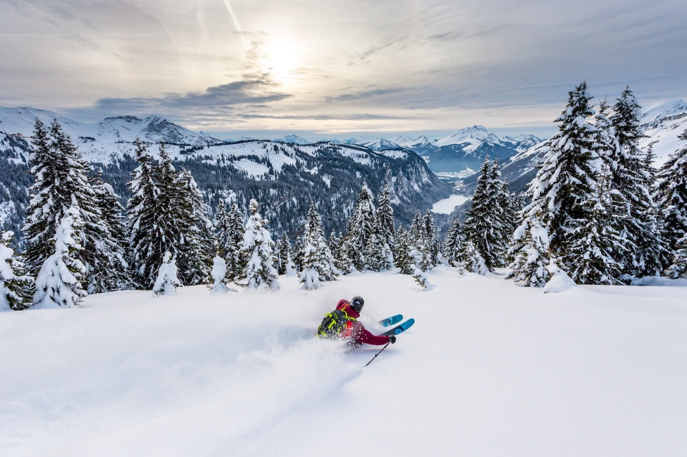 Freeriding with Arnaud Kugener von Tristan Shu