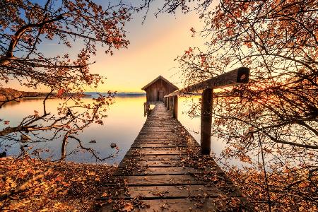 Autumn at the lake