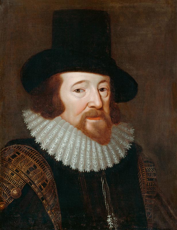 Porträt von Francis Bacon (1561–1626) von Unbekannter Künstler