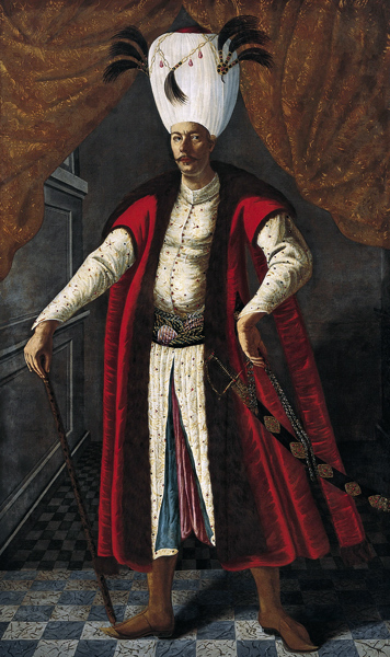 Porträt von Mehmed IV. (1642-1693), Sultan des Osmanischen Reiches von Unbekannter Künstler