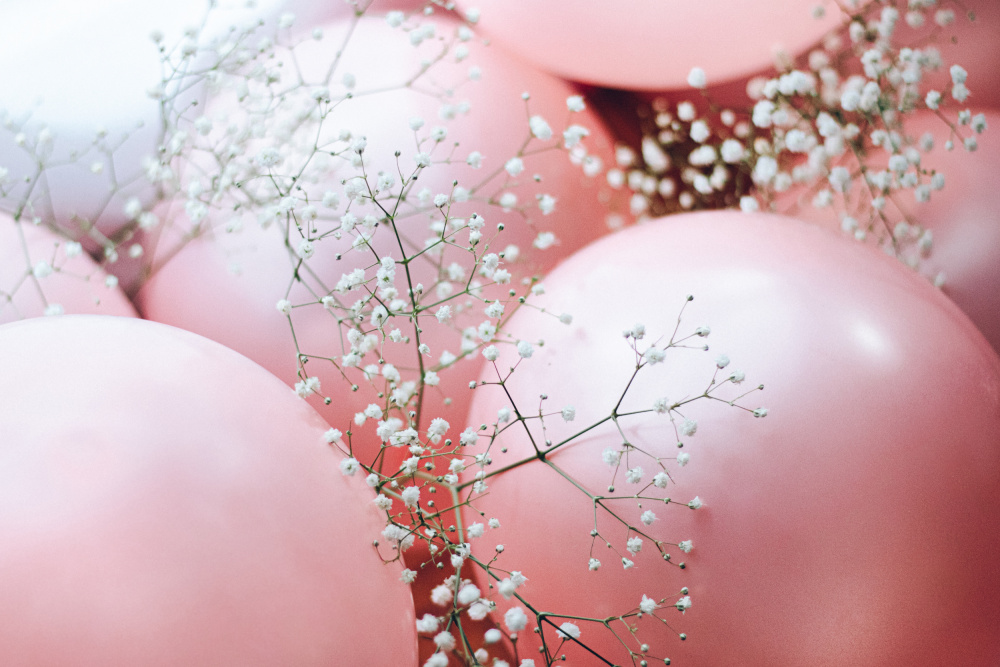 Blooms and Balloons - Focus von uplusmestudio