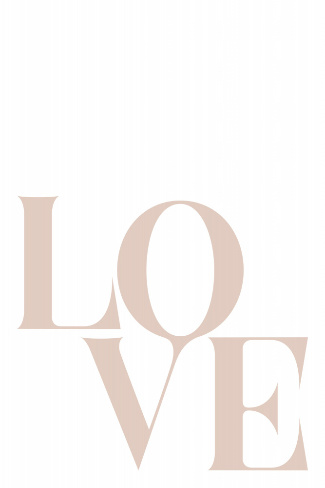 Love Beige von uplusmestudio