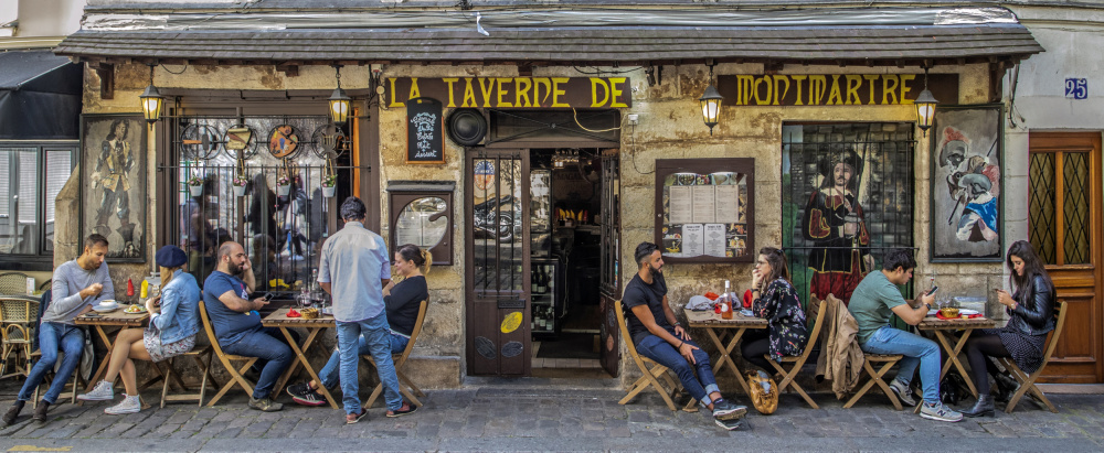 Dans les rues de Paris von Urs Zimmermann