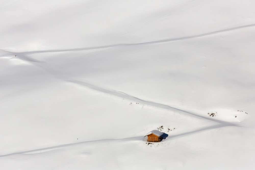 lost in the snow von Uschi Hermann