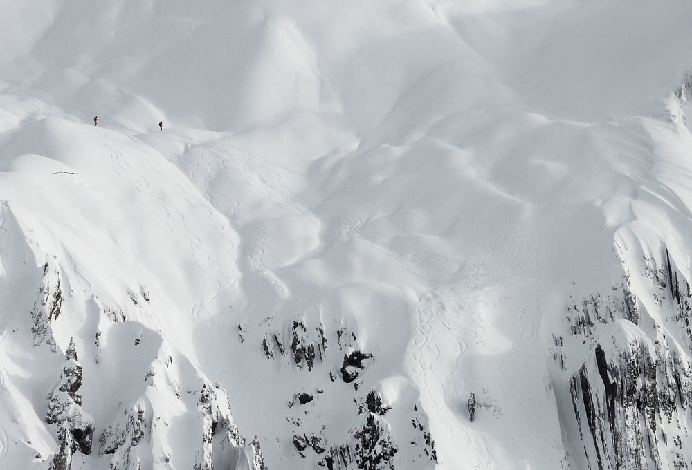 powder white slopes von Uschi Hermann