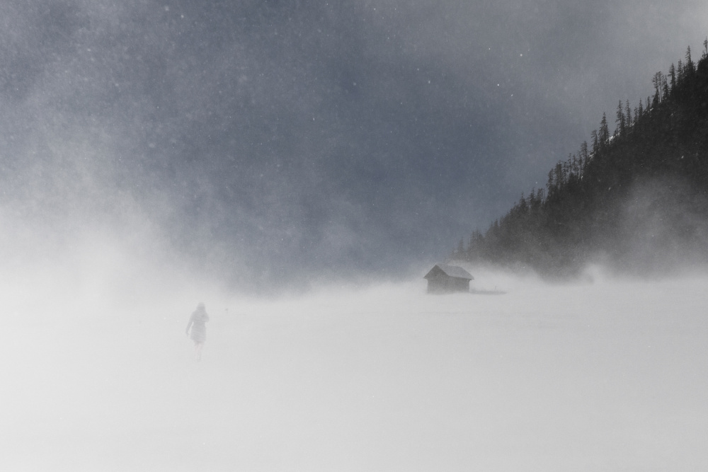 snow storm von Uschi Hermann