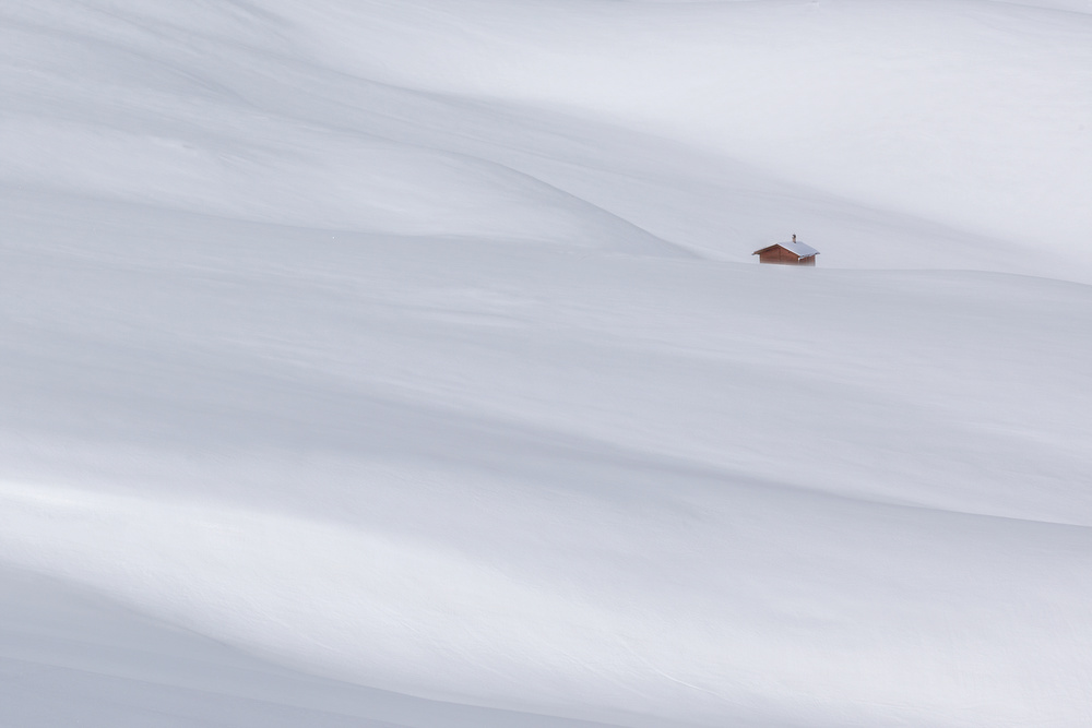 winter silence von Uschi Hermann