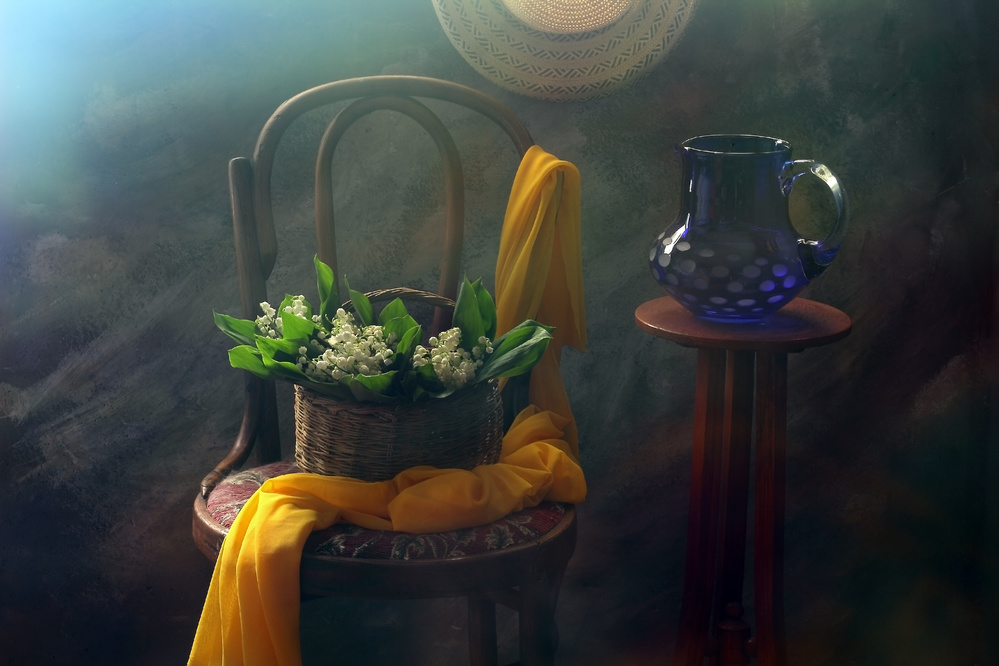 Still Life with Lillies von UstinaGreen