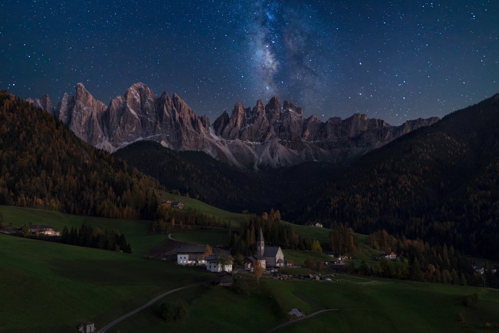 Val de Funes under Milkyway von Vadim Sherbakov