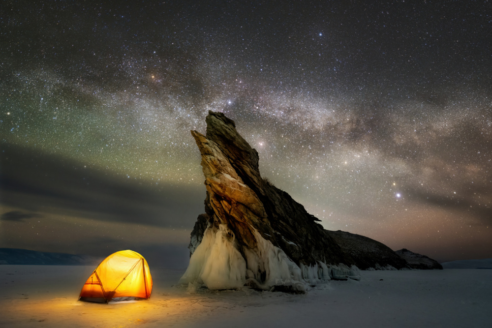 Baikal Night von Vasily Iakovlev