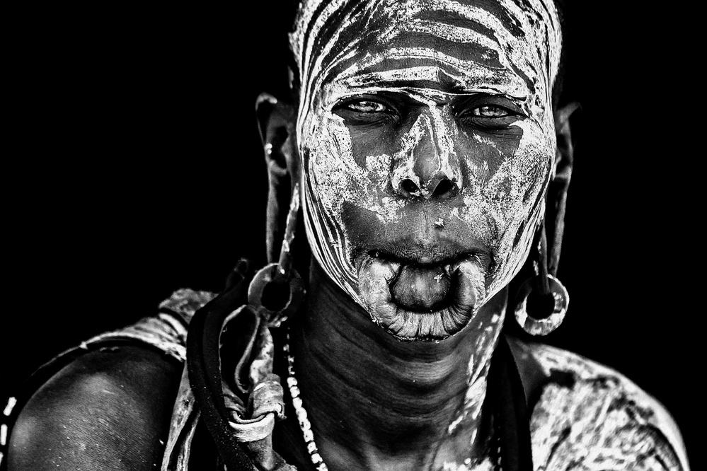 Mursi woman von Vedran Vidak