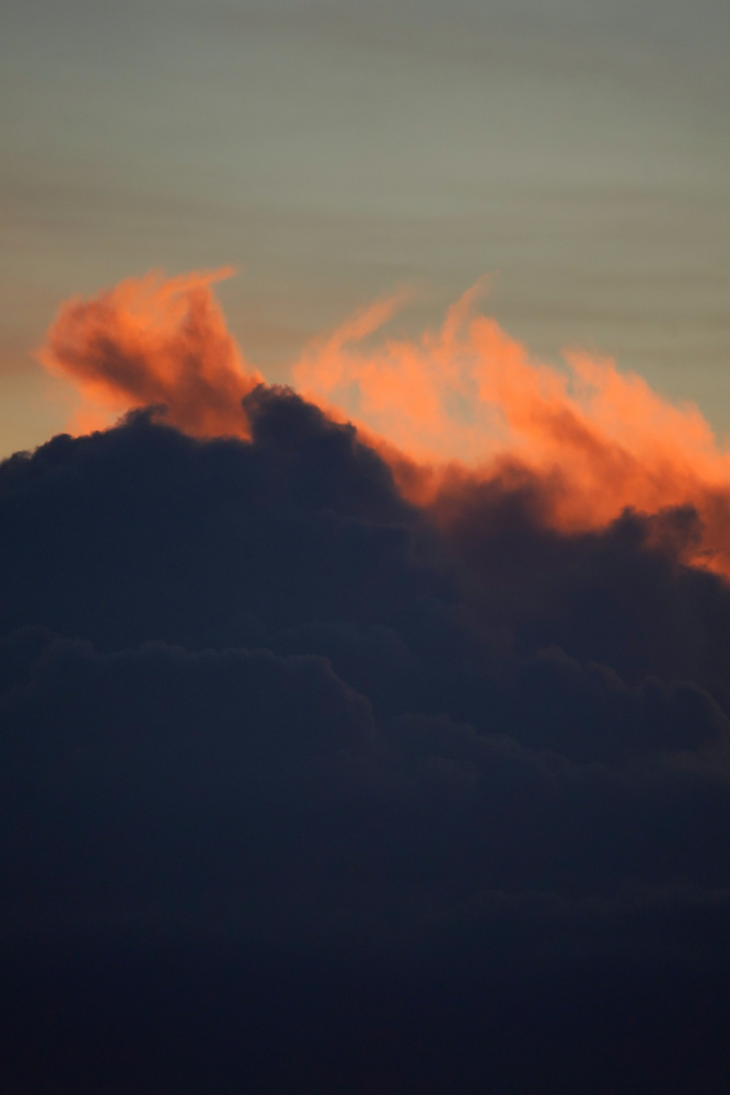 Cloudy sky on sunrise von Viacheslav Haidei