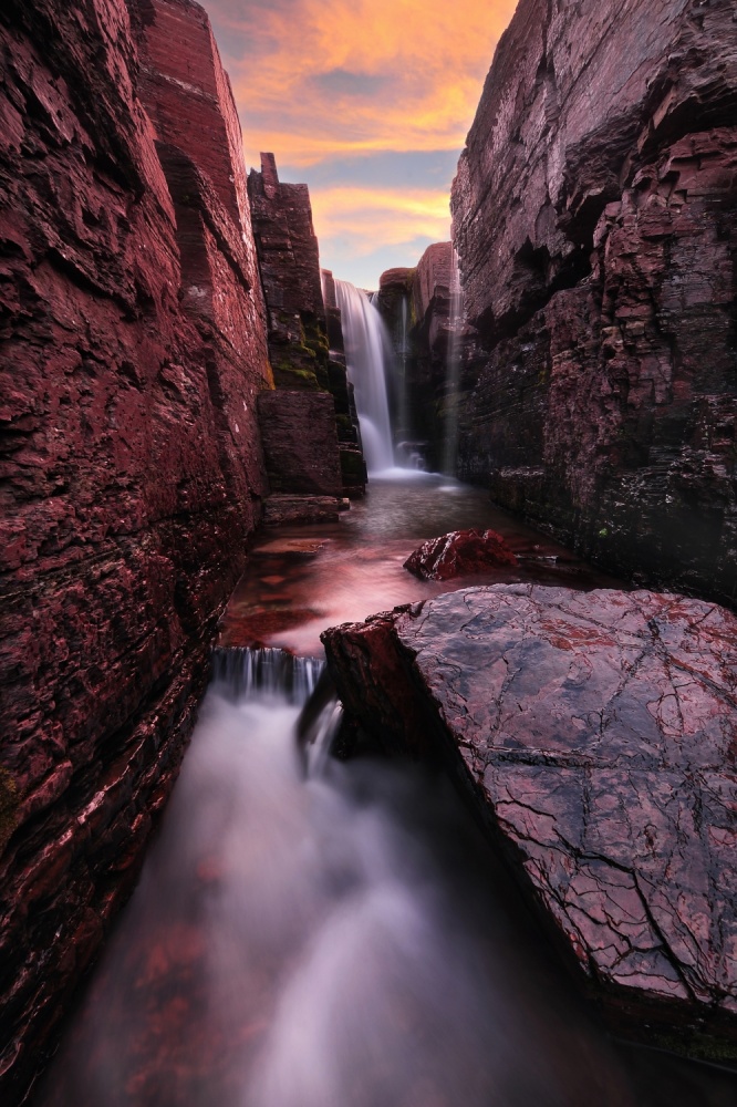 Waterfall passage von Victor Liu