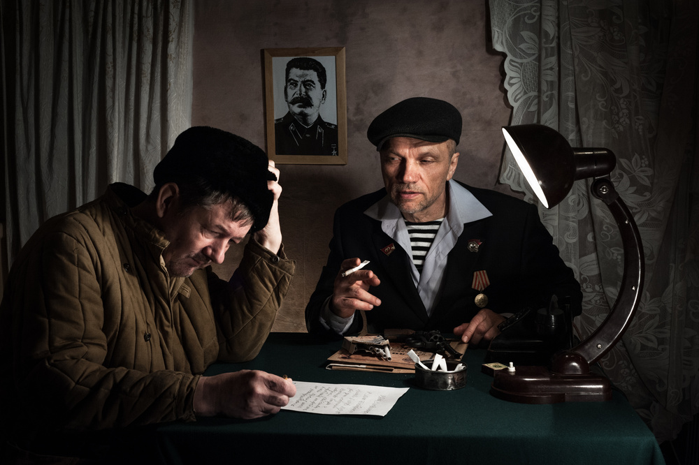 Interrogation von Viktor Cherkasov