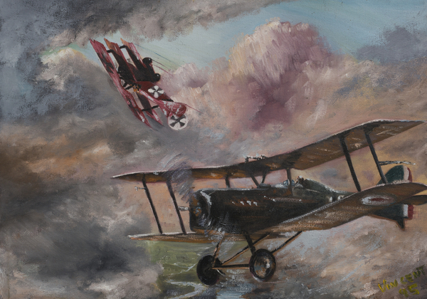 Dogfight 1917 von Vincent Alexander Booth