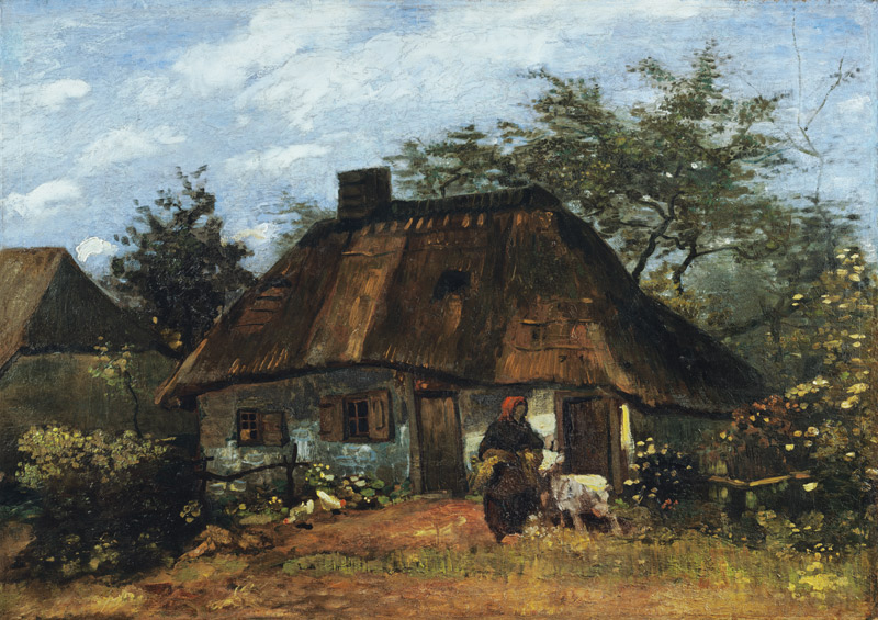 Bauernhaus in Nuenen von Vincent van Gogh