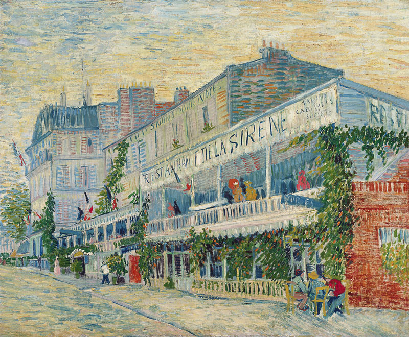 Das Restaurant Sirene von Vincent van Gogh