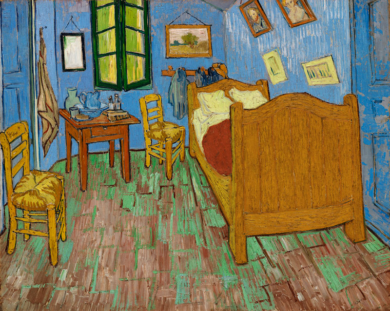 Schlafzimmer von Vincent van Gogh