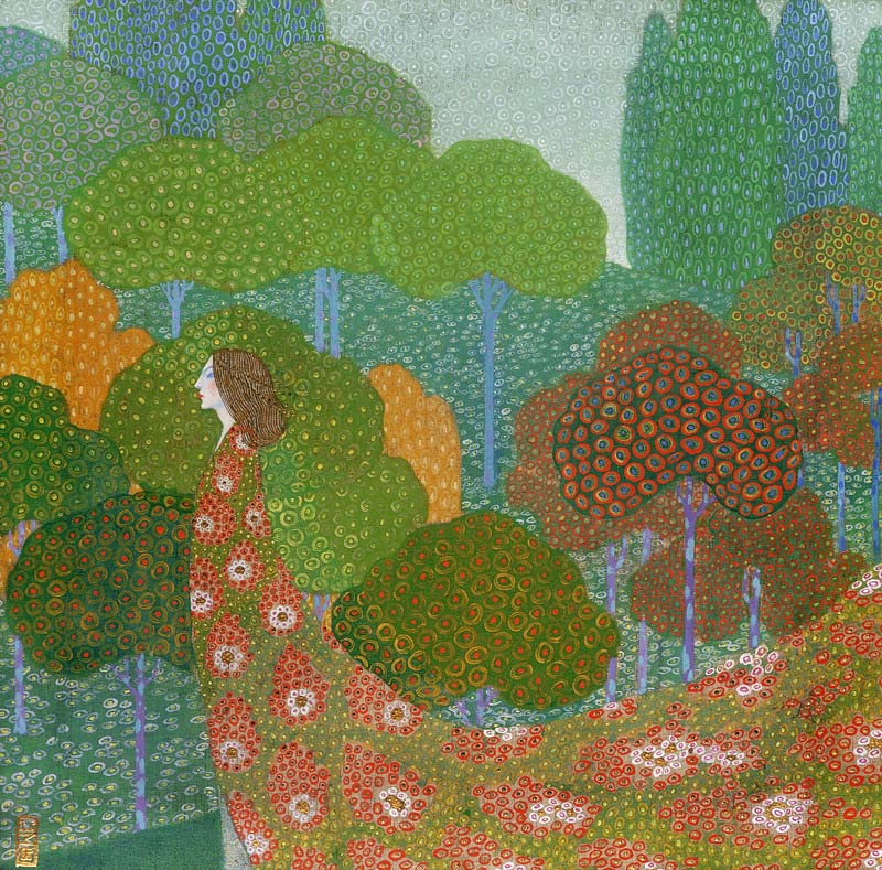 Frühling von Vittorio Zecchin