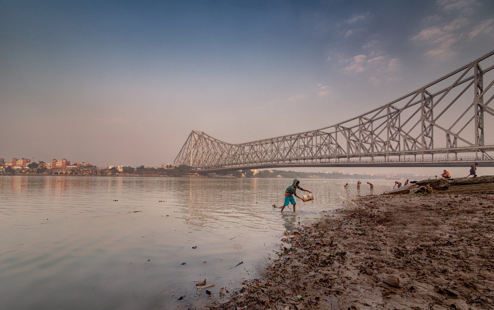 Howrah Bridge von Vivek Kalla