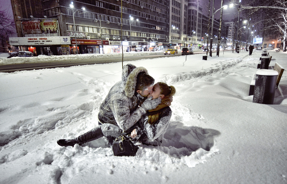 Winter kiss von Vlad Eftenie