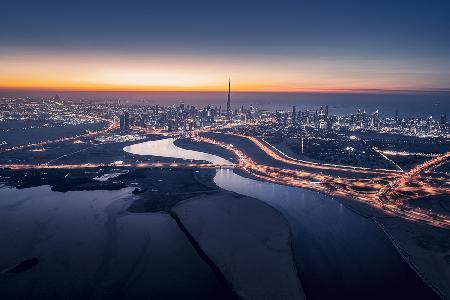 Dubai sunset