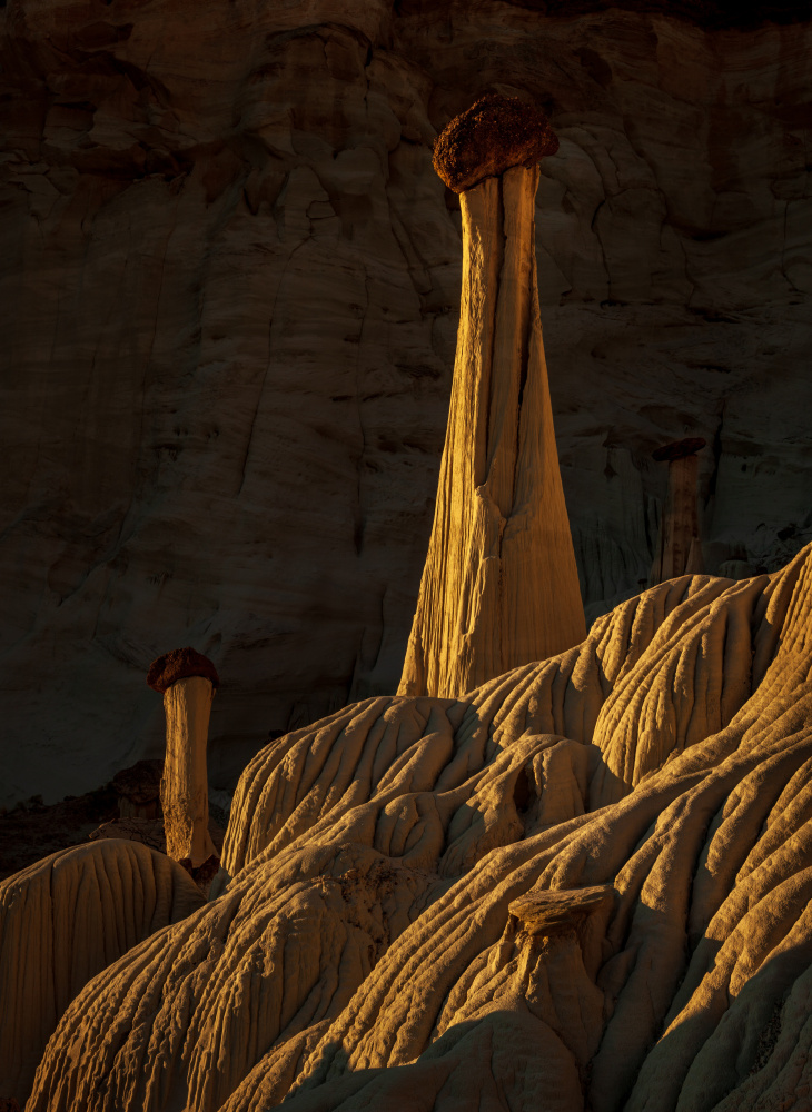 Morning Light at Towers of Silence von Wanghan Li