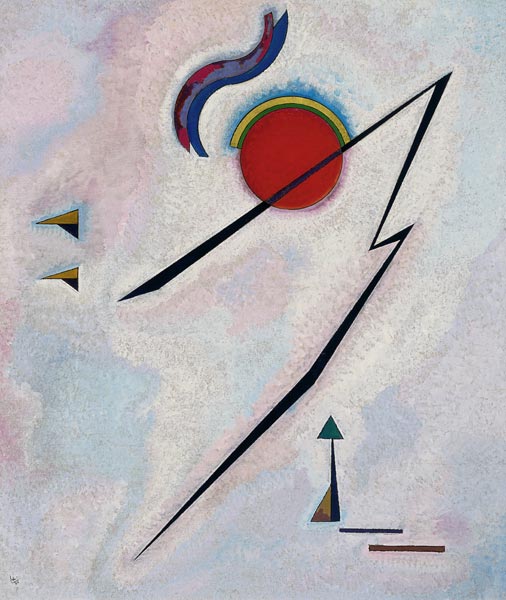 Krumme Linie von Wassily Kandinsky