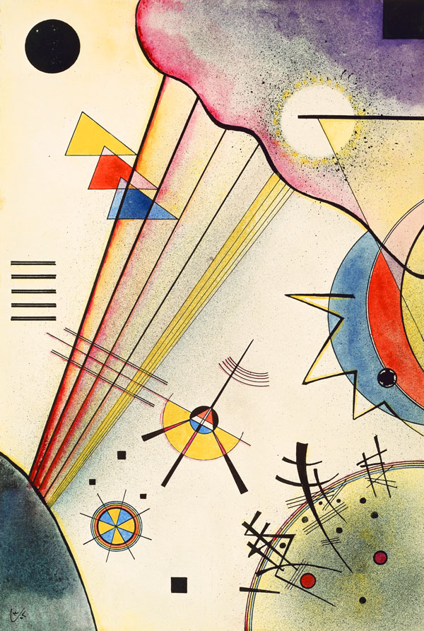 Deutliche Verbindung von Wassily Kandinsky