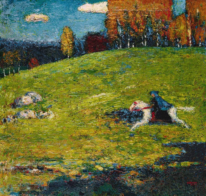 Der blaue Reiter von Wassily Kandinsky