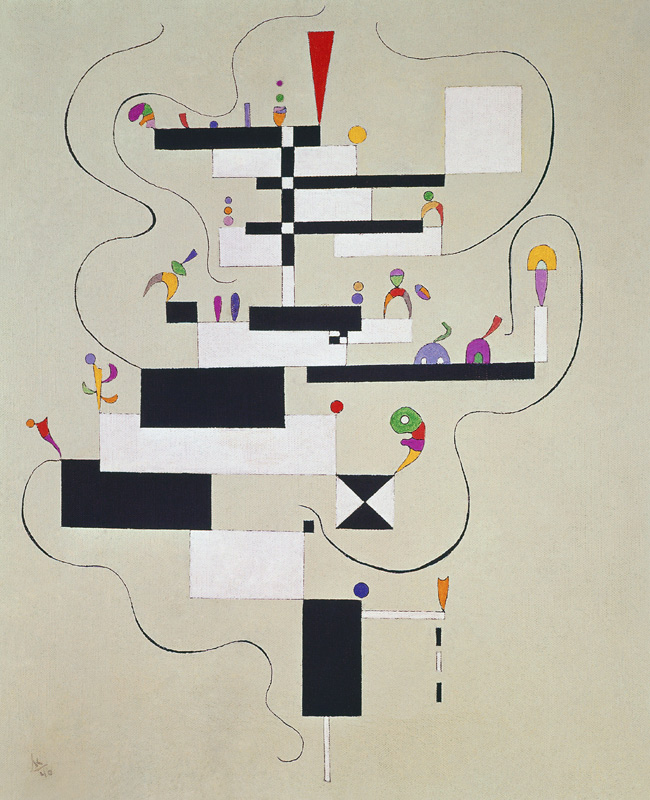 Etencore Painting by Vassily Kandinsky von Wassily Kandinsky