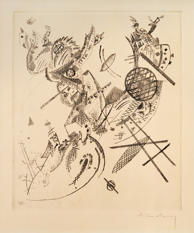 Kleine Welten XII von Wassily Kandinsky