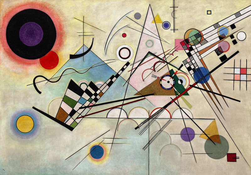 Komposition VIII von Wassily Kandinsky