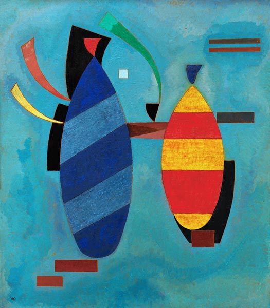 Beide gestreift von Wassily Kandinsky