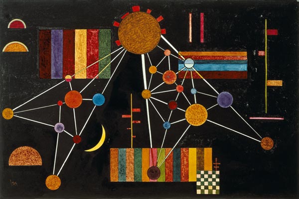 Geflecht von oben, N°231. von Wassily Kandinsky